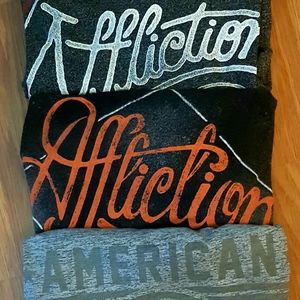 Mens Affliction Shirts